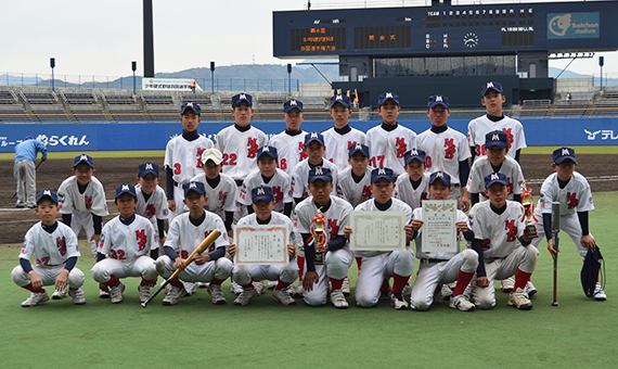 準優勝　愛媛松山ボーイズ