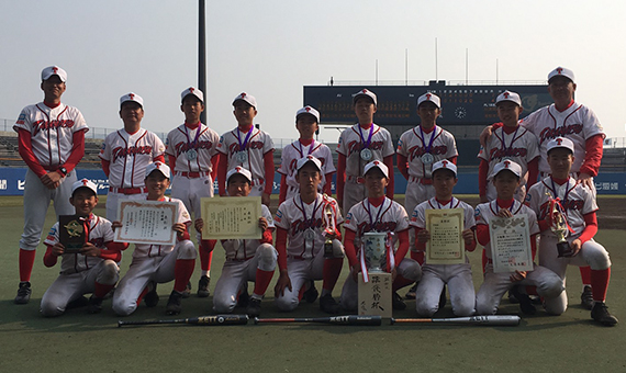 準優勝 高松リトルシニア